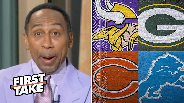 FIRST TAKE | Stephen A. Smith explains why NFC North is the most competitive division in the NFL