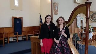 Dacw 'Nghariad ( There's my love) Welsh Trad. St Andrews Flute and Harp concert 2023