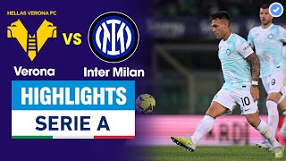 Highlights Verona vs Inter Milan | Siêu phẩm khó tin - Lautaro lốp bóng điệu nghệ - Hủy diệt 6 bàn