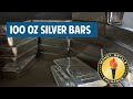 100 oz Silver Bars - The Most Cost Effective Way to Purchase Silver