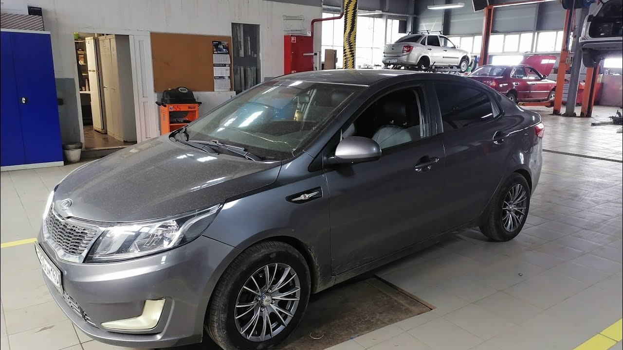 KIA RIO не крутит стартер - YouTube