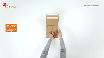 Fast Assembly Boxes - Crash-Lock Bottom Boxes