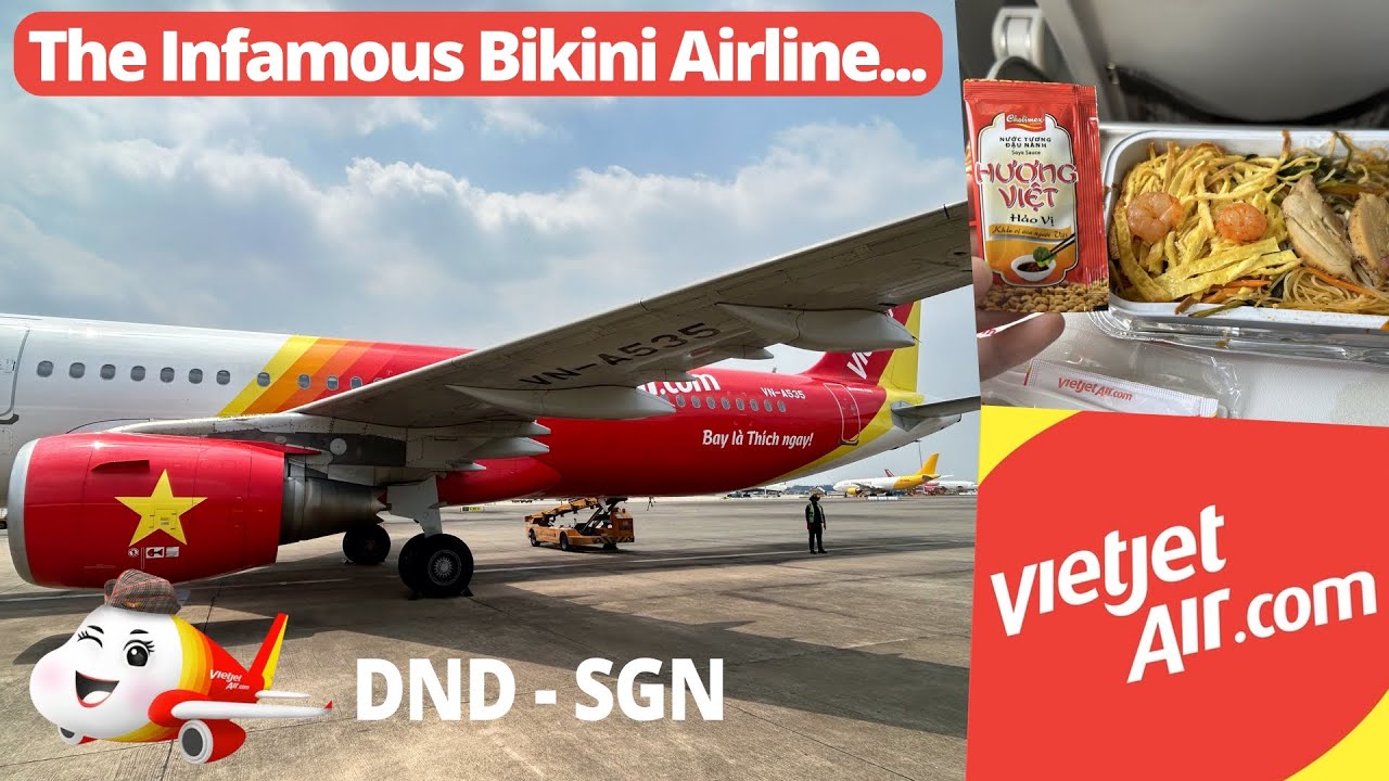 I Flew Vietjet Air so You Don't Have To | Da Nang to Saigon (Economy ...