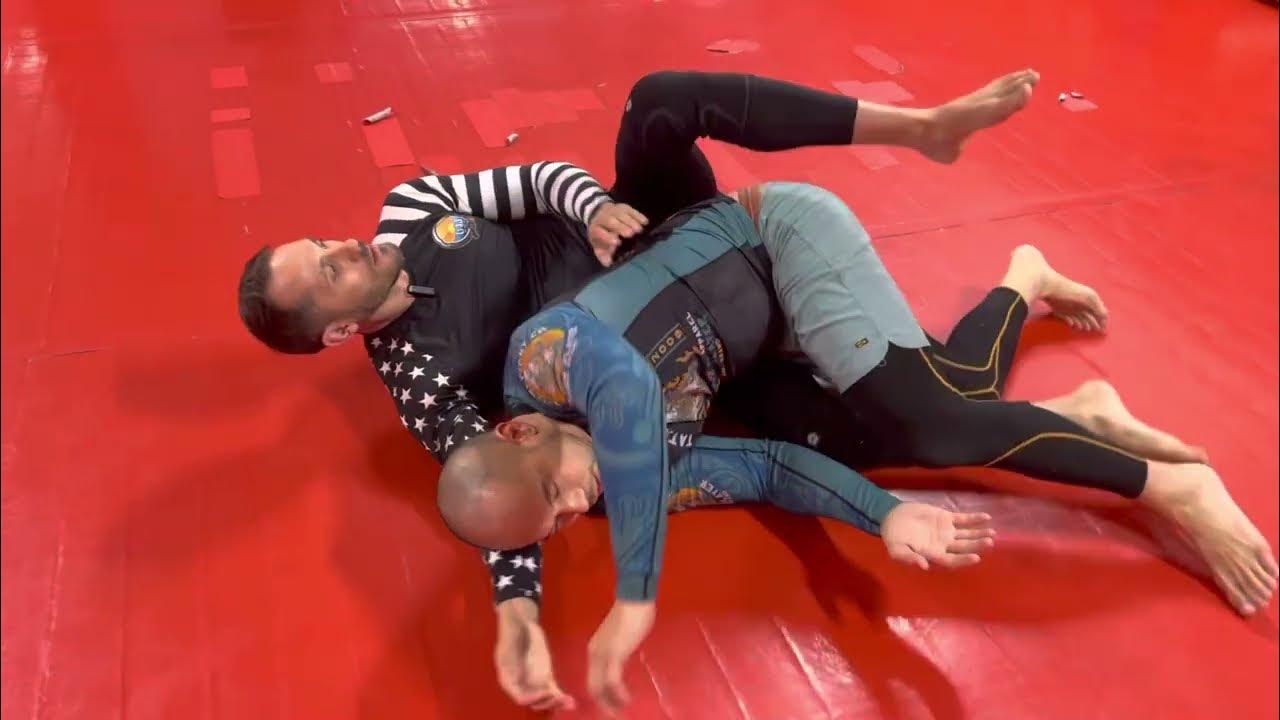 Arm drag to back take from butterfly guard YouTube