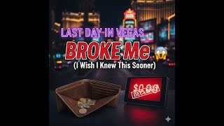 Last Day in Vegas BROKE Me 😱 (I Wish I Knew This Sooner)
