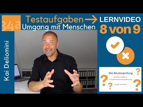 34a-Prüfung: Testaufgaben Umgang