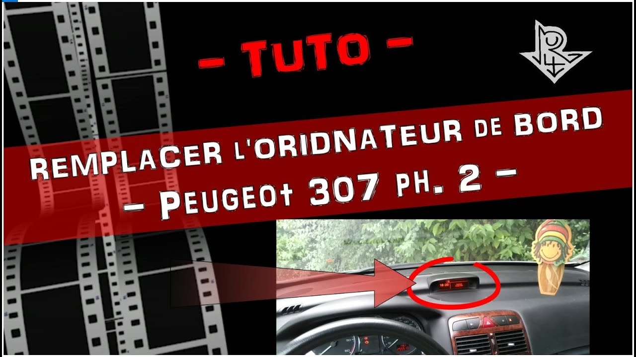 Remplacer l'ORDINATEUR de BORD - Afficheur multifonctions - Peugeot 307  //TUTO Rapas4U