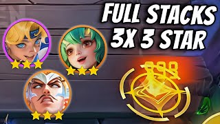 EASY 999 STACKS UNLI 3 STARS!! NEW COMBO ECHOMANCER X MISTBENDER!! MAGIC CHESS GO GO  screenshot 4