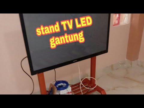 Stand TV  LED gantung keren dari  besi  hollow  YouTube