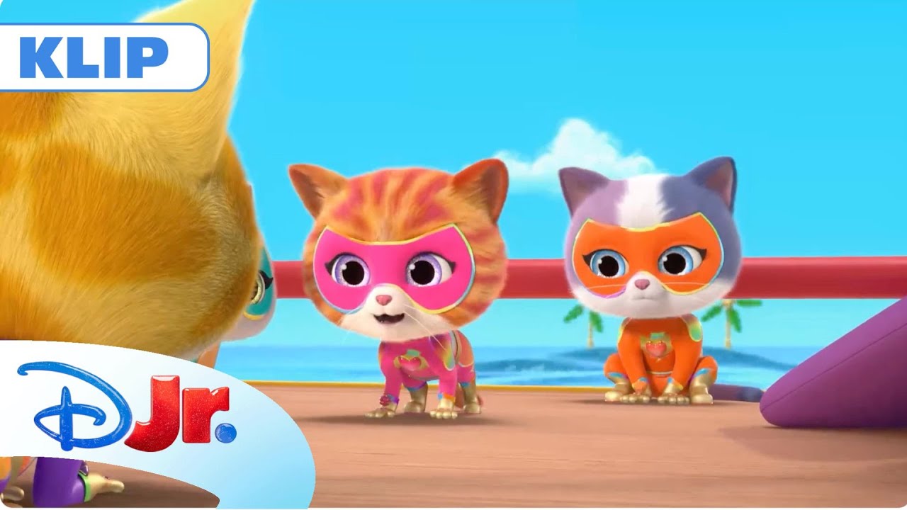 🛶 Przygoda na łódce | Superkoty | Disney Junior Polska