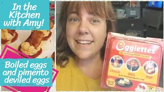 Ali-Oop! #77 - Amy makes pimento cheese deviled eggs using Egglettes!