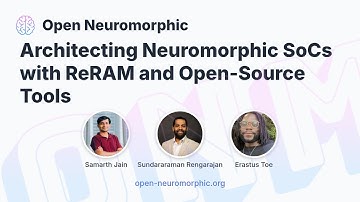 Architecting Neuromorphic SoCs with ReRAM and Open-Source Tools