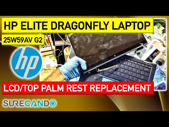 HP Elite Dragonfly G2 液晶不良 HP Elite Dragonfly G2 Notebook PC 25W59AV LCD & Top Palm-rest