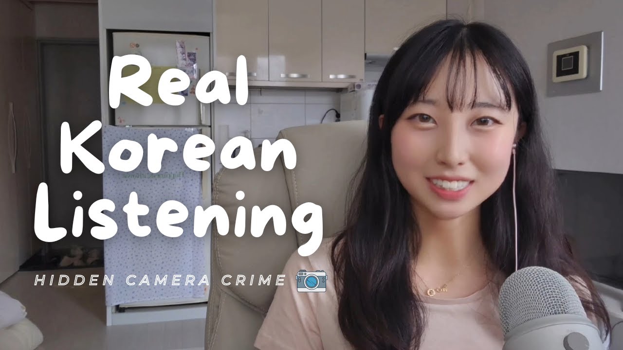 How I Caught the Criminal in Korea | Natural Korean Listening Practice