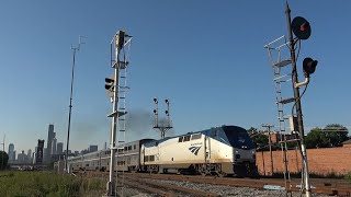 Amtrak At 21st St In Downtown Chicago 6/12/21