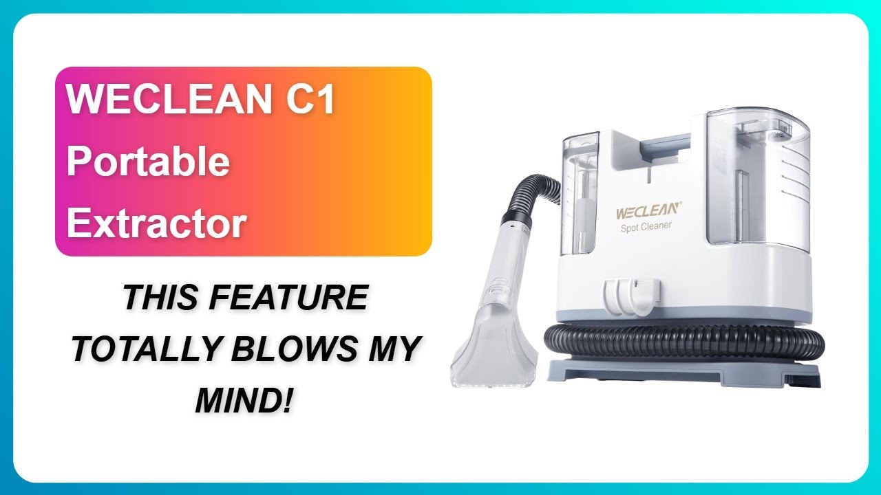 REVIEW (2026): WECLEAN C1 Portable Extractor | THIS FEATURE TOTALLY BLOWS MY MIND!