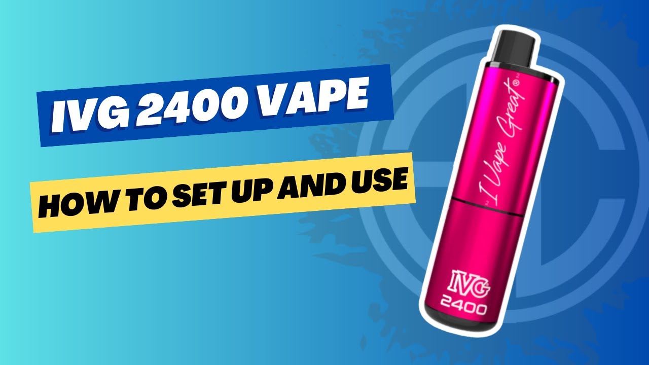 How To Set Up Your IVG 2400