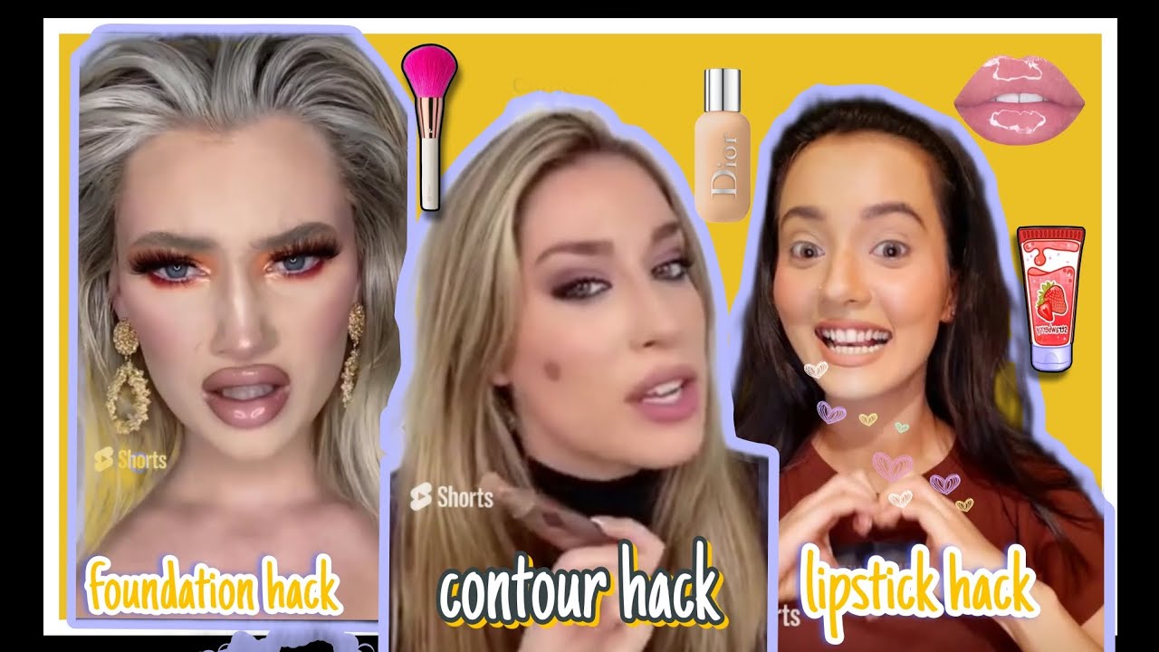 *VIRAL* makeup hacks for you ️ viral hacks on the