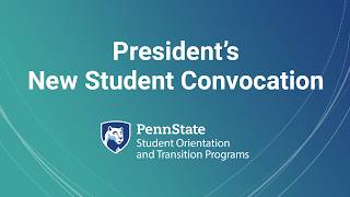 President's New Student Convocation 2026