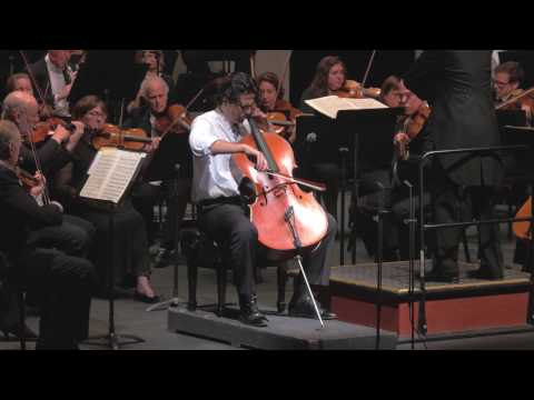 Amit Peled, cello Fairfax Symphony Orchestra - Dvorak Cello Concerto, mov. 1