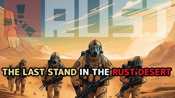 THE LAST STAND IN THE RUST DESERT x VLOG008 #rustgame #pvp #survivalgame #chill #chillvibes