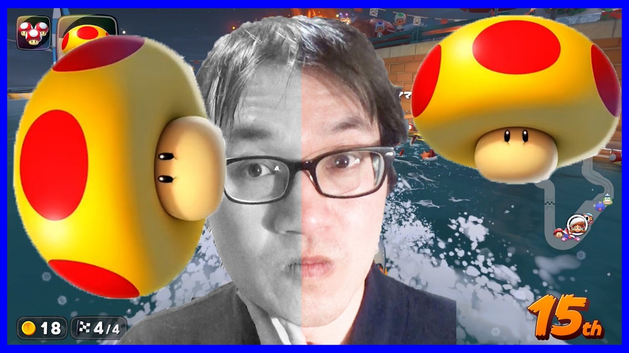 巨大キノコで地獄と天国をみた男ジョウトク ジョウトクのマリオカートワールド実況