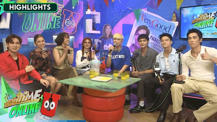 Chikahan with the cast of "The Four Bad Boys and Me" | Showtime Online U