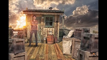 Photoshop tutorial 2017 – Dreamy Scene Photo manipulation effects by salman ibrahim