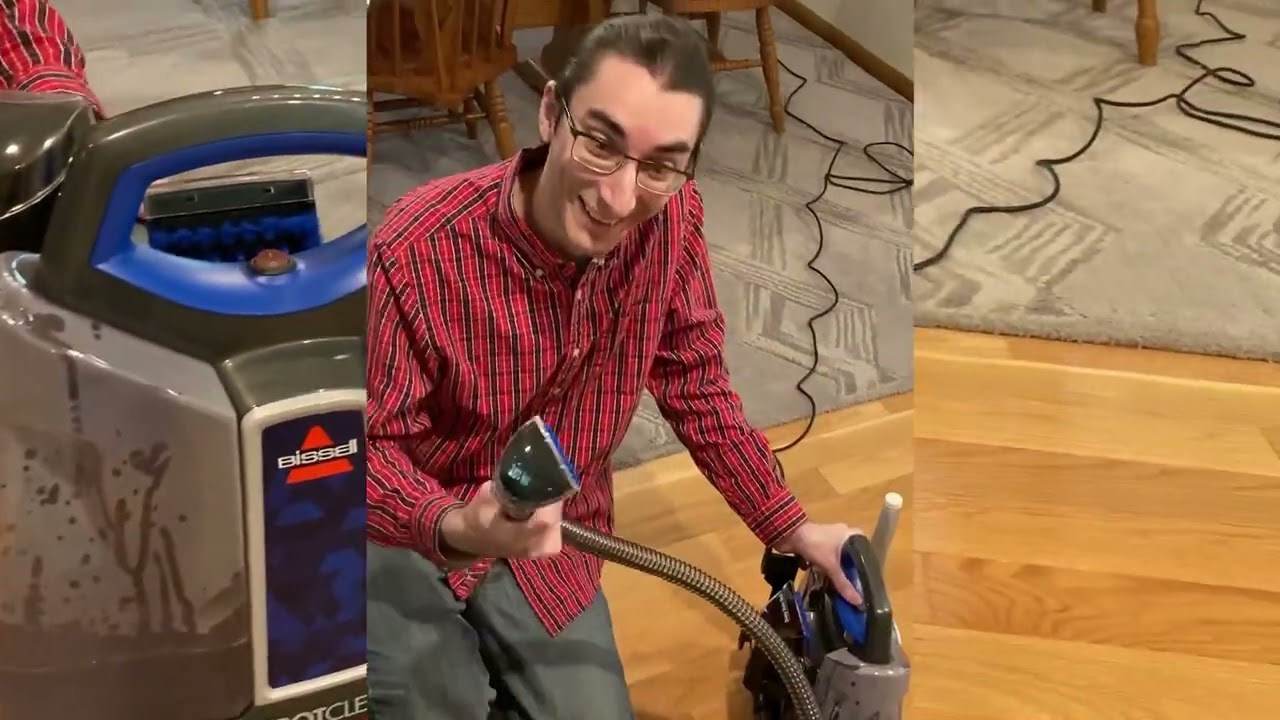 Review Bissell SpotClean ProHeat Portable Spot and Stain Carpet Cleaner