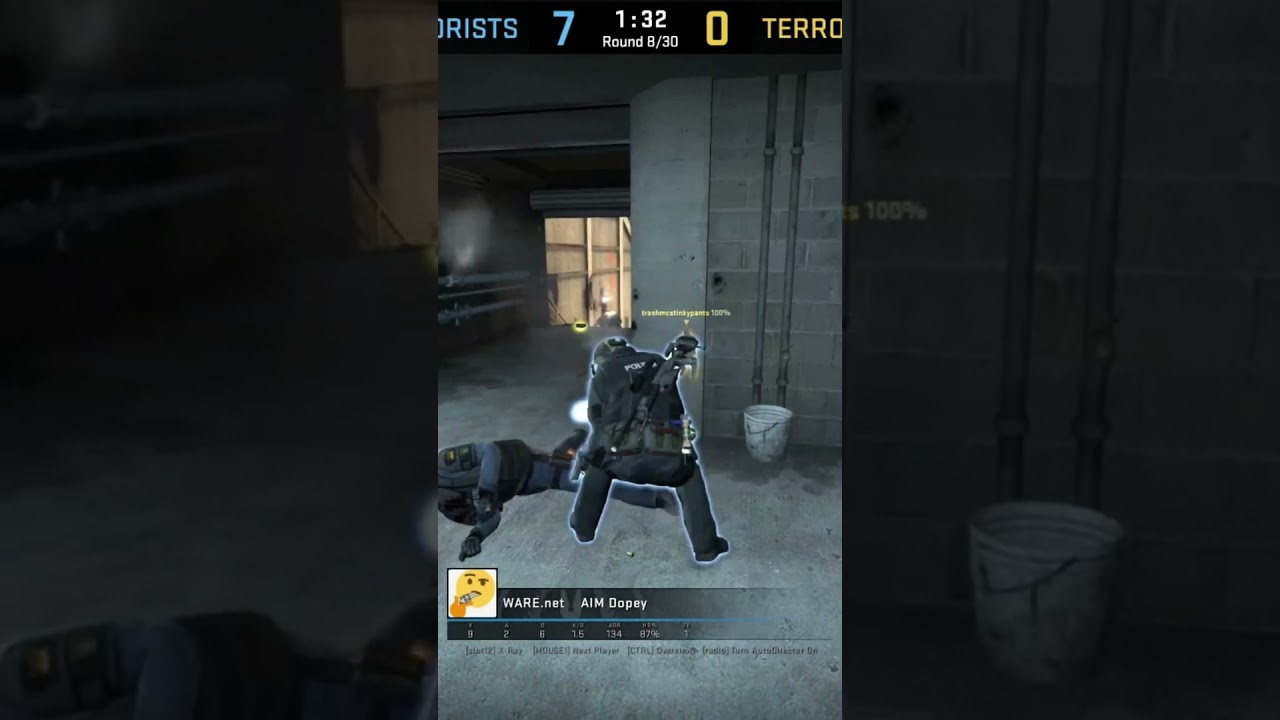 2019 CSGO 3V5 MM HVH AIMWARE VS PPHUD