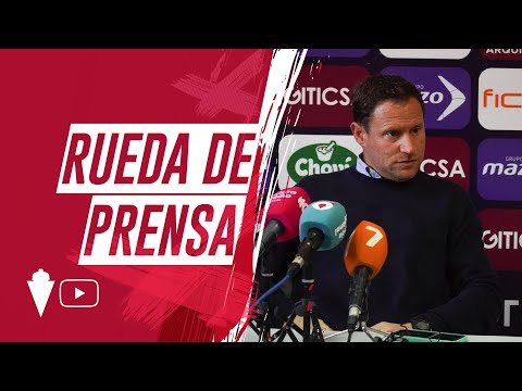 RUEDA DE PRENSA | Mario Simón: "Me quedo con la capacidad de reacción del equipo"