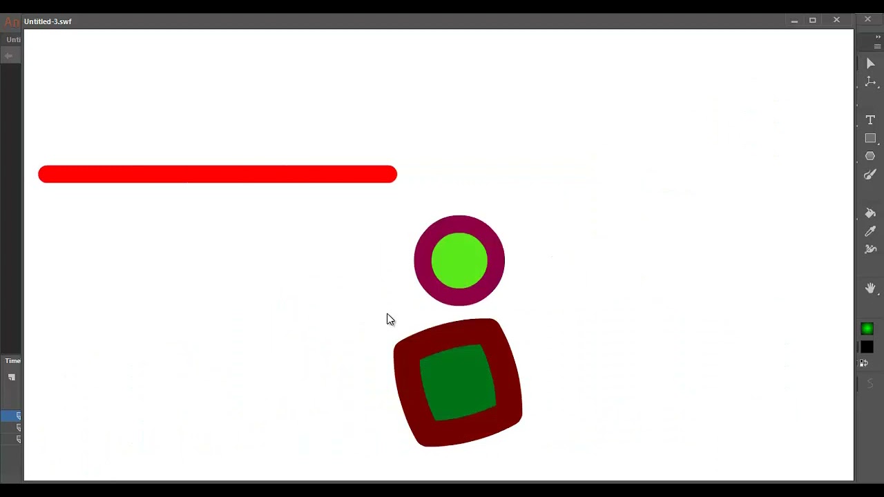 Adobe Animate _ 3 _ Motion and Shape tween YouTube
