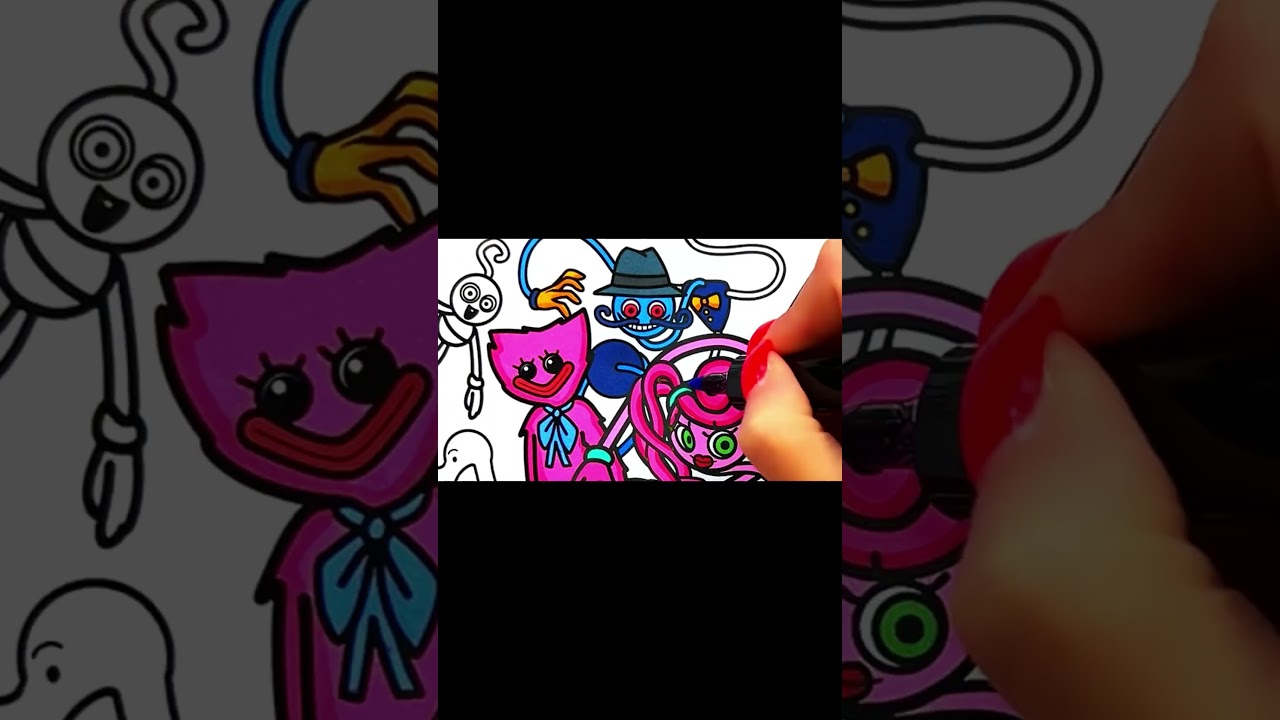 Poppy Playtime Chapter 3 Coloring Pages