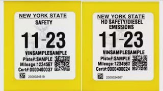DMV Debuts New Inspection Stickers