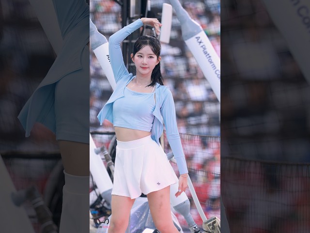 '아웃카운트송' 김진아 치어리더(Kim Jin-A) #Ktwiz #워터페스티벌 #260802 #치어리더 #김진아