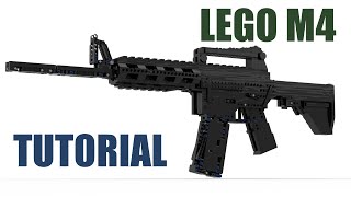 LEGO GUN M4 TUTORIAL【レゴ銃】作り方