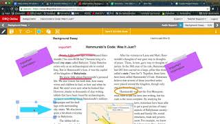 Annotation in DBQ