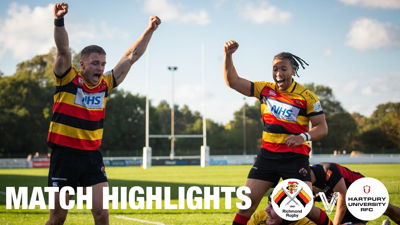 HIGHLIGHTS Richmond vs Hartpury (2 Oct 22)