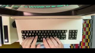CBM 8032 with dampening rings in keyboard