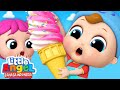 Mesin Es Krim Ajaib🍦Lagu Makan Es Krim | Little Angel Bahasa Indonesia