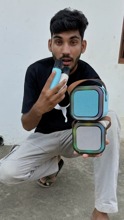 Wireless mini Bluetooth speaker unboxing with mic 🔥🔥