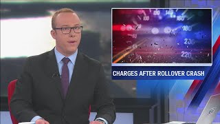 Jasper man charged after rollover crash