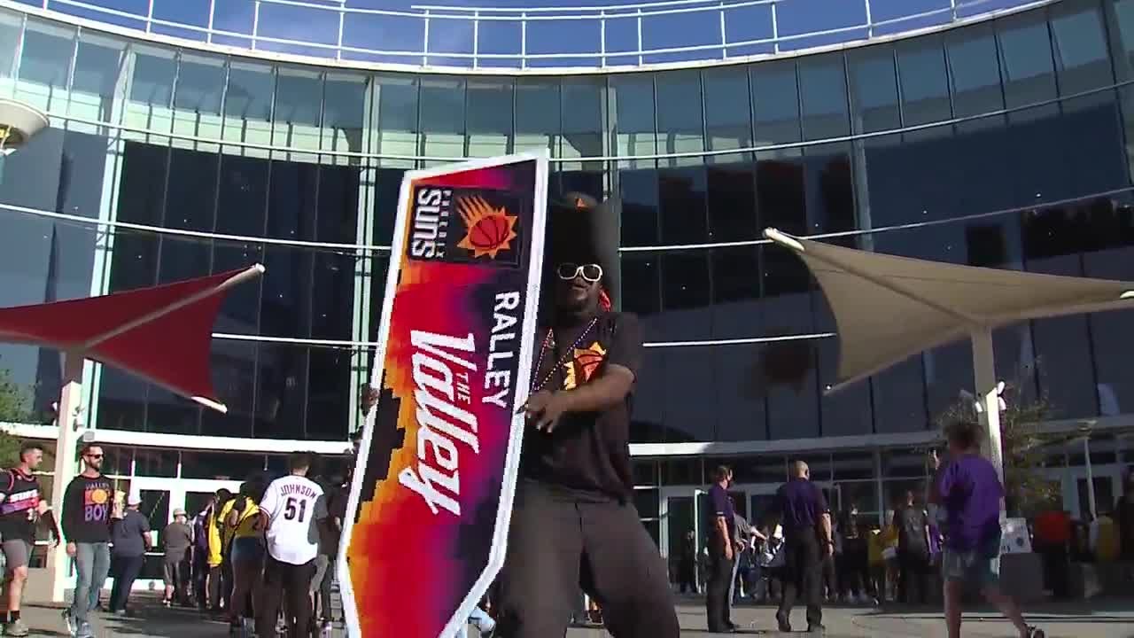 Phoenix Suns fans Rally the Valley! - YouTube