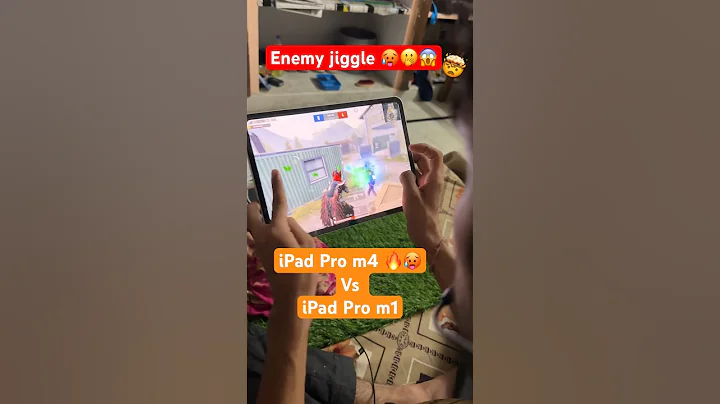 iPad Pro m2 vs ipad pro m4 pubg test l ipad pro m4 handcam video #shortsfeed #shortvideo #bgmi 🥵🤯