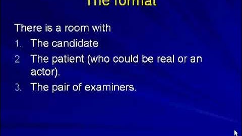 MRCP STATION 4 PACES - A video from Law and Medicine Limited on communication skills and ethics