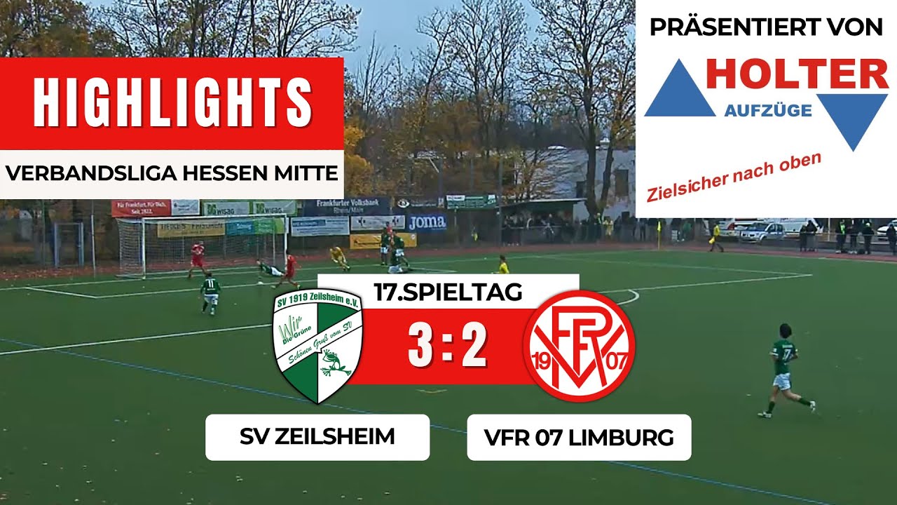 SV Zeilsheim - VfR 07 Limburg 3:2 | Verbandsliga Hessen Mitte | 17.Spieltag