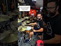 Virada gospel chops Ótima pra rock, metal, gospel etc #drums #bateristaevangelico