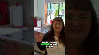 COVID Kitchen Tour: Fully Stocked &amp; Sexy IKEA Design! #shorts