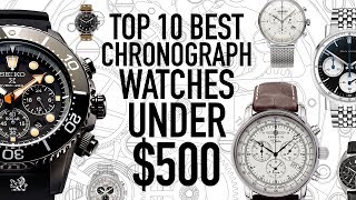 Top 10 Best Value Chronograph Watches Under $500 - Seiko, Citizen, Bulova, Dan Henry, UNDONE & More
