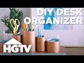Make a DIY Desk Organizer With PVC Pipe - HGTV Make a DIY Desk Organizer With PVC Pipe - HGTV